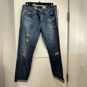 AG Adriano Goldschmied Stilt Cigarette Roll Up